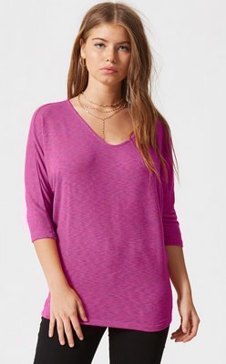 Bowie Solid Dolman Sleeve Top